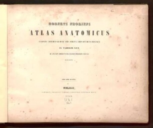 Roberti Froriepi atlas anatomicus