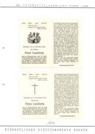 Lambertz, Peter
