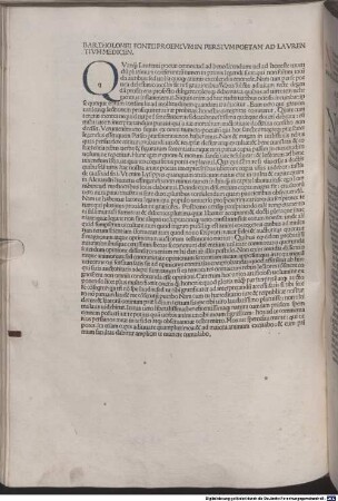 Satirae : mit Kommentar und Vita Persii von Bartholomaeus Fontius. Mit Widmungsvorrede an Lorenzo de' Medici und Brief an Franciscus Saxetus von Bartholomaeus Fontius