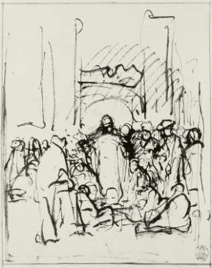 Christus lehrend (Christus und die Ehebrecherin)