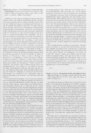 345-346 [Rezension] Gegen die Gottvergessenheit