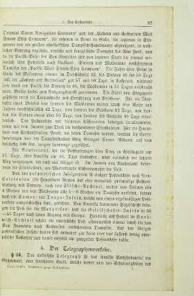 4. Der Telegraphenverkehr