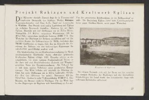 Projekt Rekingen und Kraftwerk Eglisau
