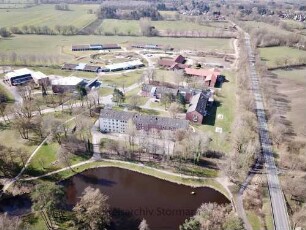 Bargfeld-Stegen: Luftbild des Heinrich-Sengelmann-Krankenhauses