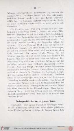 Deckengemälde des oberen grossen Saales