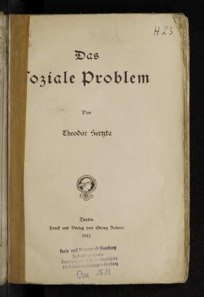 Das soziale Problem