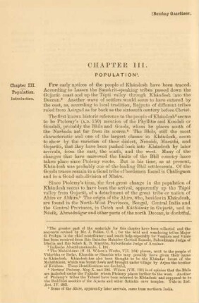 Chapter III. Population