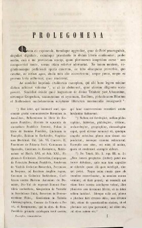 Caroli Passaglia e Societate Jesu in Romano Collegio theologiae professoris Commentarius de praerogativis beati Petri, apostolorum principis : auctoritate divinarum litterarum comprobatis