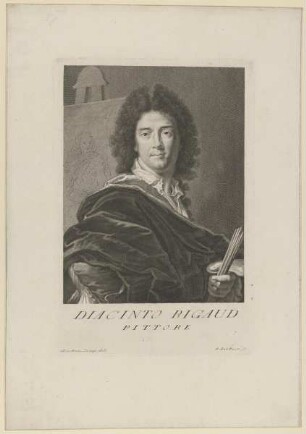 Bildnis des Diacinto Rigaud
