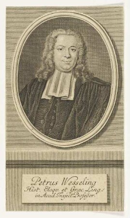 Bildnis des Petrus Wesseling