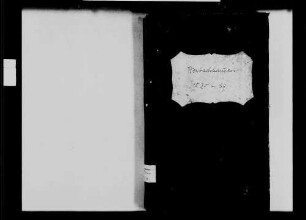 Werbachhausen, katholische Gemeinde: Standesbuch 1830-1839
