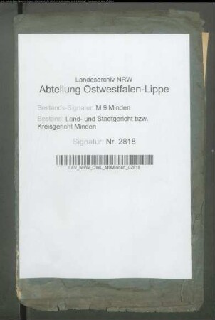 Repertorium pro 1865
