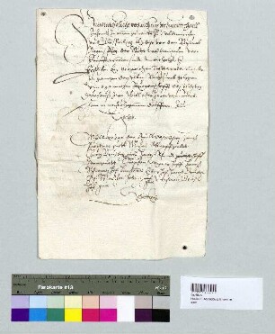 Beschreibung des Getreidezehnts zu Waldmünchen und Gleißenberg mit allen Zugehörungen, wie vom Hochstift Regensburg der Stadt Waldmünchen verkauft (s.12. Dezember 1578). S: Stadt Waldmünchen