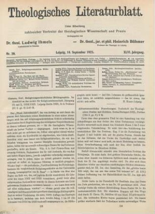 226-227 [Rezension] Alttestamentliche Forschungen