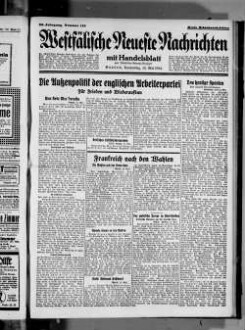 Westfälische neueste Nachrichten mit Bielefelder General-Anzeiger und Handelsblatt