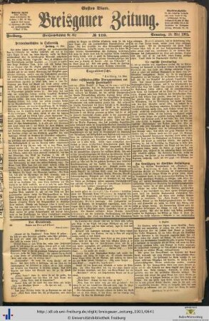 19.05.1901 (Erstes Blatt)