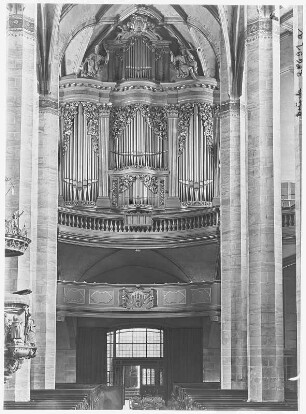 Freiberg. Dom, Silbermannorgel