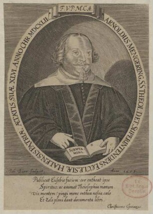 Bildnis des Arnold Mengering