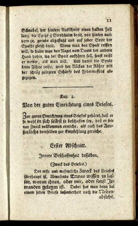Erster Abschnitt. Innere Beschaffenheit desselben.