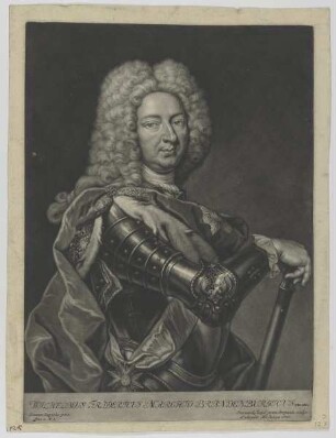 Bildnis des Wilhelmus Fridericus Brandenburgicus