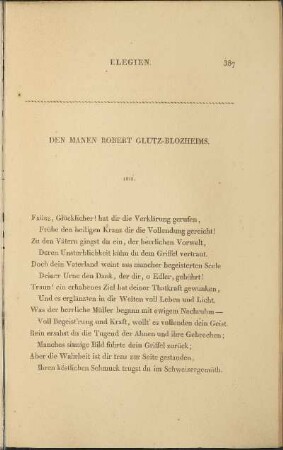 Den Manen Robert Glutz-Blozheims.