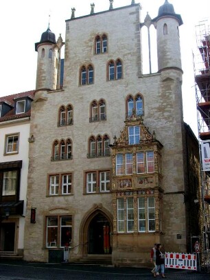 Hildesheim: Altes Patrizierhaus am Markt