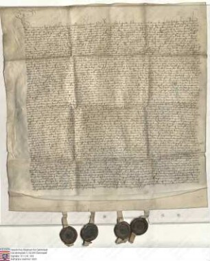 Herman [III.] und Jorge Riedesel, Gebrüder, Erbmarschall zu Hessen, Katherina und Anna, ihre ehelichen Hausfrauen, verkaufen Henne Schaufuß (Schaw...