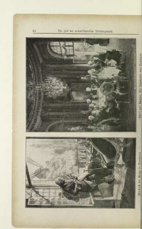 Friedrich der Große in Sanssouci. Adolf von Menzel. Die Tafelrunde von Sanssouci