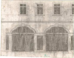 Fischer, Theodor; Bamberg; Warenhaus Tietz, Erweiterung - Fassade (Detail)