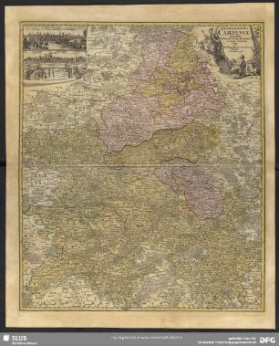 Tabula Geographica Campaniae ...