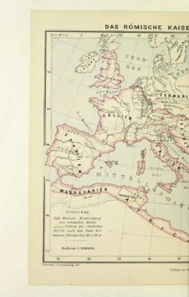 Das römische Kaiserreich und die Germanen