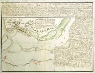 WHK 20 Russisch-Türkischer Krieg: Plan und Erklärung zur Belagerung von Belgrad, 1739