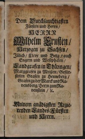 Dedicatio