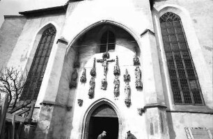 Blaubeuren: Eingang zur Klosterkirche