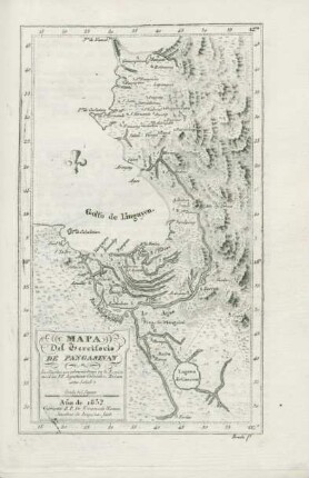 Mapa del territorio de Pangasinan
