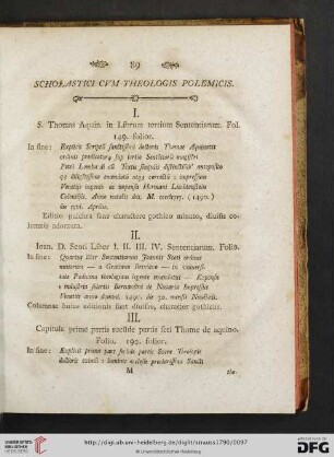 Scholastici cvm theologis polemicis