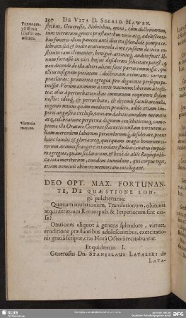 Deo Opt. Max. Fortunante, De Quaestione Longè pulcherrima: Quaenam mutationem, Translationum, obituum atq[ue] interituum Rerumpub. & Imperiorum sint causae?