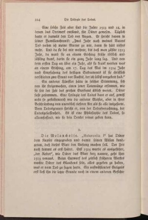 2. [Die Melancholie.]
