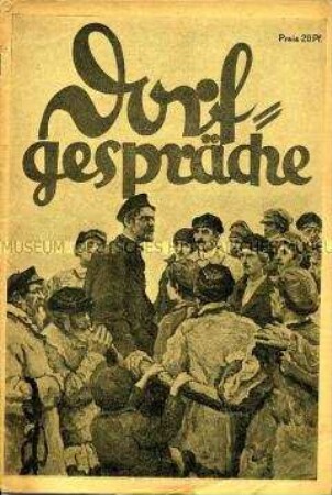 Propagandaschrift der KPD über die Agrarpolitik der UdSSR