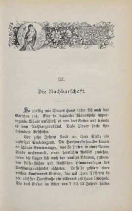 III. Die Nachbarschaft