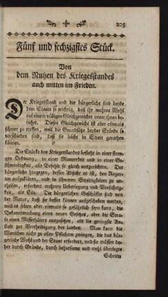 Fünf und sechzigstes Stück