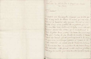 Campbell an John Dalrymple (ohne Ort)