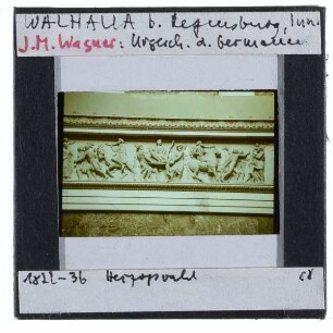 Donaustauf, Walhalla : Inneres, Urgeschichte d. Germanen