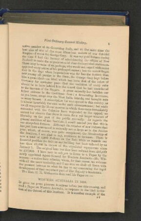 Western Australia in 1898. Hon. E. H. Wittenoom.