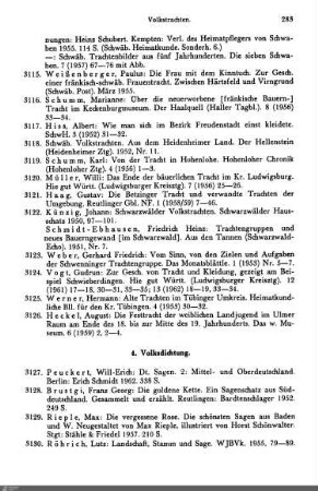 4. Volksdichtung