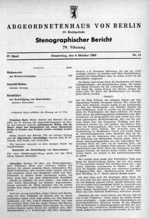 Nr. 14(79), 6. Oktober 1966