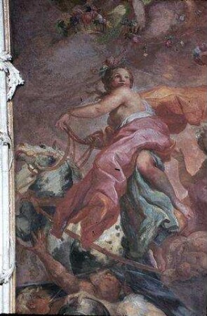 Die Göttin Aurora mit ihrem Gefolge