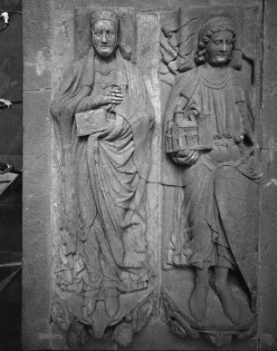 Grabdenkmal des Stifterpaares Dedo von Goitzsch (gest. 1190) und seiner Frau Mechthild (gest. 1189)