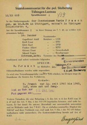 Frasch, Maria