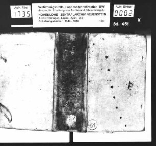Lager- und Gültbuch über das Amt Neuenstein, renoviert durch Johann Christoph Anns, Amtskeller zu Künzelsau: Untereppach mit Brennershof, Obereppach, Waldsall, Tannen, Lohe, Grünbühl, Wüchern, Löschenhirschbach, Emmertshof, Döttenweiler, Großhirschbach, Kleinhirschbach, Stolzeneck, Haberhof und Platzhof.